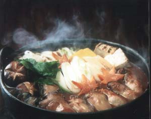 （選定料理）カキの土手鍋