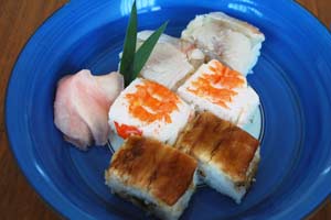 （選定料理）箱寿司