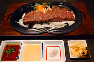 神戸牛ステーキ