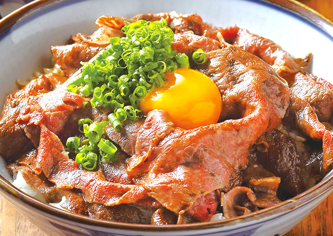 とちぎ和牛の炙り牛丼